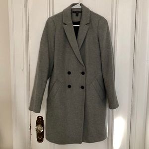 Zara TRF Double Breasted Coat